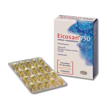EICOSAN 750 Omega-3 Konzentrat Weichkapseln