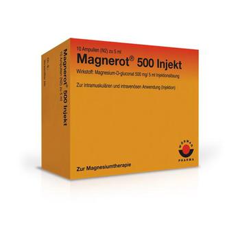 MAGNEROT 500 Injekt Ampullen