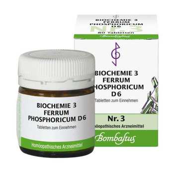 BIOCHEMIE 3 Ferrum phosphoricum D 6 Tabletten