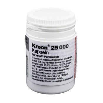 KREON 25.000 Hartkps.m.magensaftr.überz.Pellets