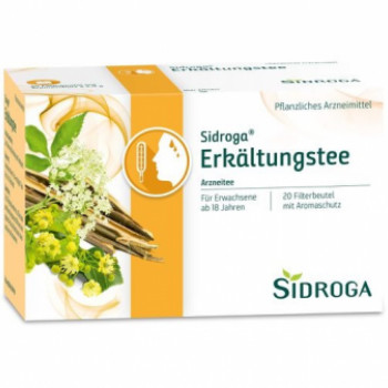 SIDROGA Erkältungstee Filterbeutel