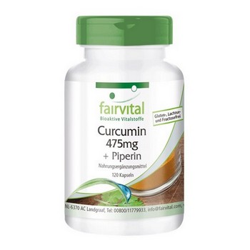 FAIRVITAL Curcumin mit Bioperin