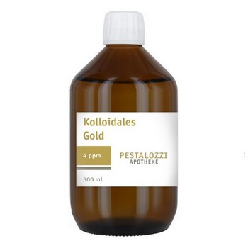 Kolloidales Gold (Goldwasser) ca. 4 ppm