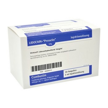 LIDOCAIN PRESSELIN 1% Injektionslösung
