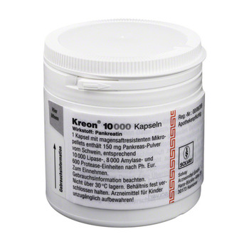 KREON 10.000 Hartkps.m.magensaftr.überz.Pellets