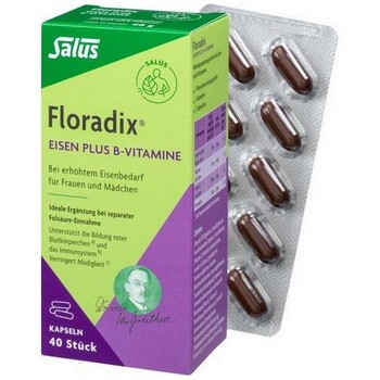 FLORADIX Eisen plus B Vitamine Kapseln