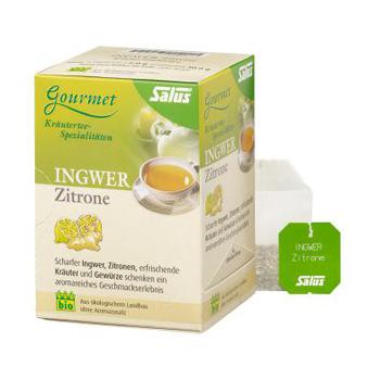 INGWER ZITRONE Tee Salus Filterbeutel