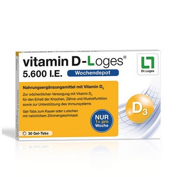 VITAMIN D-LOGES 5.600 I.E. Kautabletten