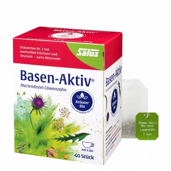 BASEN AKTIV Tee Nr.2 Mariend.-Löwenzahn Bio Salus