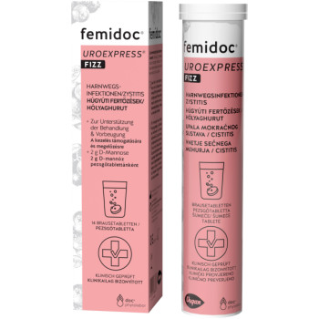 FEMIDOC Uroexpress FIZZ Brausetabletten