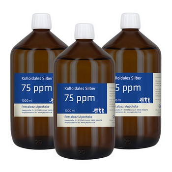 Kolloidales Silber (Silberwasser) 75 ppm