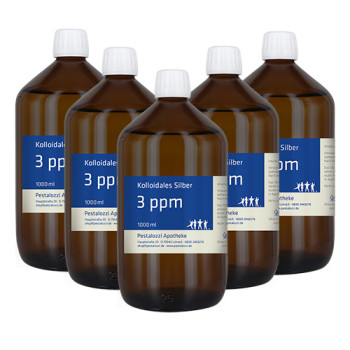 Kolloidales Silber (Silberwasser) 3 ppm
